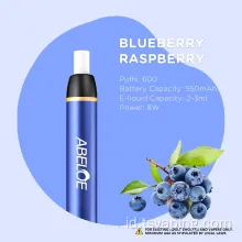600puff asli 12 rasa filter Tip Vape sekali pakai